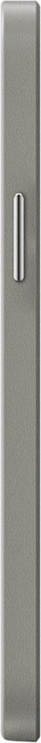 Valenta - Back Cover Snap Luxe - Leer - Grijs - iPhone 13 mini