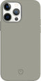 Valenta - Back Cover Snap Luxe - Leer - Grijs - iPhone 13 Pro Max