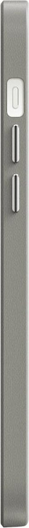 Valenta - Back Cover Snap Luxe - Leer - Grijs - iPhone 13 Pro Max