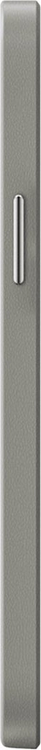 Valenta - Back Cover Snap Luxe - Leer - Grijs - iPhone 13