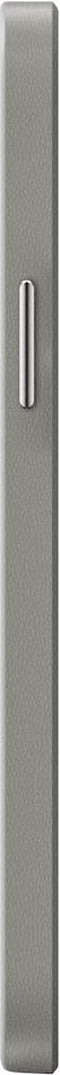 Valenta - Back Cover Snap Luxe - Leer - Grijs - iPhone 13
