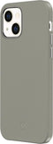 Valenta - Back Cover Snap Luxe - Leer - Grijs - iPhone 13