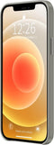 Valenta - Back Cover Snap Luxe - Leer - Grijs - iPhone 13