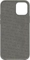 Valenta - Back Cover Snap Luxe - Leer - Grijs - iPhone 13