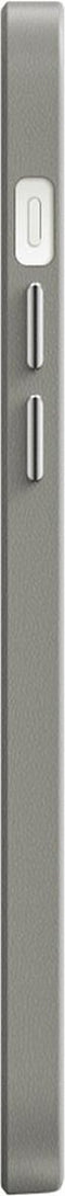 Valenta - Back Cover Snap Luxe - Leer - Grijs - iPhone 13