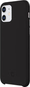 Valenta - Back Cover Snap Luxe - Leer - Zwart - iPhone 11