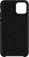 Valenta - Back Cover Snap Luxe - Leer - Zwart - iPhone 11