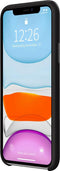 Valenta - Back Cover Snap Luxe - Leer - Zwart - iPhone 11