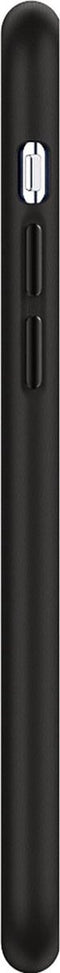 Valenta - Back Cover Snap Luxe - Leer - Zwart - iPhone 11
