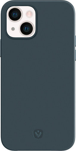 Valenta - Back Cover Snap Luxe - Leer - Zwart - iPhone 13 mini