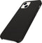 Valenta - Back Cover Snap Luxe - Leer - Zwart - iPhone 13