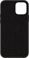 Valenta - Back Cover Snap Luxe - Leer - Zwart - iPhone 13