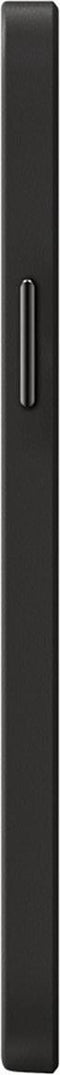 Valenta - Back Cover Snap Luxe - Leer - Zwart - iPhone 13