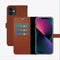 Valenta - Book Case - Bruin - Apple iPhone 12 mini - Leer