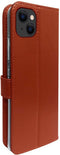 Valenta - Book Case - Bruin - Apple iPhone 13 - Leer
