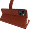 Valenta - Book Case - Bruin - Apple iPhone 13 mini - Leer