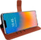 Valenta - Book Case - Bruin - Apple iPhone 13 Pro Max - Leer