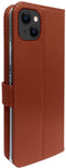 Valenta - Book Case - Bruin - Apple iPhone 14 Plus - Leer