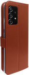 Valenta - Book Case - Samsung Galaxy A32 5G - Bruin - Leer