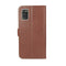 Valenta - Book Case - Samsung Galaxy A41 - Bruin - Leer