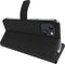 Valenta - Book Case - Zwart - Apple iPhone 12 Mini - Leer