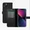 Valenta - Book Case - Zwart - Apple iPhone 13 - Leer