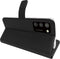 Valenta - Book Case - Zwart - Samsung Galaxy A02s - Leer