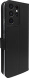 Valenta - Book Case - Zwart - Samsung Galaxy S22 Ultra - Leer