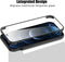 Valenta - Bumper Hoesje - Full Cover - iPhone 12 - 12 Pro - Tempered Glass - Zwart