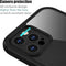 Valenta - Bumper Hoesje - Full Cover - iPhone 12 - 12 Pro - Tempered Glass - Zwart