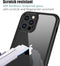 Valenta - Bumper Hoesje - Full Cover - iPhone 12 - 12 Pro - Tempered Glass - Zwart