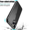 Valenta - Bumper Hoesje - iPhone 11 - Full Cover - Tempered Glass - Zwart