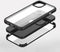 Valenta - Bumper Hoesje - iPhone 13 - Full Cover - Tempered Glass - Zwart