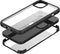 Valenta - Bumper Hoesje - iPhone 13 Pro Max - Full Cover - Tempered Glass - Zwart