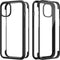 Valenta - Bumper Hoesje - iPhone 14 Plus - Full Cover - Tempered Glass - Zwart