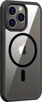 Valenta Gehard Glas - Full Cover - MagSafe Bumper Case - Apple iPhone 14 Pro Max - Zwart