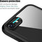 Valenta - iPhone SE (2020) Hoesje - Back Case Full Cover Tempered Glass Bumper Zwart