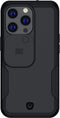 Valenta - Privacy Camera Switch Serie - Hard Kunststof Backcover - Zwart - Hoesje Geschikt Voor Apple iPhone 13 Pro Max