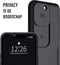 Valenta - Privacy Camera Switch Serie - Hard Kunststof Backcover - Zwart - Hoesje Geschikt Voor Apple iPhone 13 Pro Max
