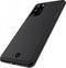 Valenta - Samsung Galaxy A02s Hoesje - Back Case Snap - Leer - Zwart