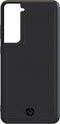 Valenta - Samsung Galaxy S21 Hoesje - Back Case Snap Luxe Leer Zwart
