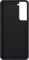 Valenta - Samsung Galaxy S21 Hoesje - Back Case Snap Luxe Leer Zwart