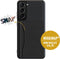 Valenta - Samsung Galaxy S21 Plus Hoesje - Back Case Snap Leer Zwart