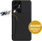 Valenta - Samsung Galaxy S21 Ultra Hoesje - Back Case Snap Leer Zwart