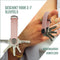 Valenta Sleutelhouder - Snap - Key Organizer - 2-7 sleutels - D ring - Roze