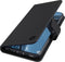 Valenta Telefoonhoesje geschikt voor Echt Leer Hoesje Bookcase | Valenta Snap Portemonnee | Pasjeshouder voor 3 Pasjes | Telefoonhoesje voor Pinpas / OV Kaart / Rijbewijs - Large - Zwart