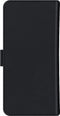 Valenta Telefoonhoesje geschikt voor Echt Leer Hoesje Bookcase | Valenta Snap Portemonnee | Pasjeshouder voor 3 Pasjes | Telefoonhoesje voor Pinpas / OV Kaart / Rijbewijs - Large - Zwart