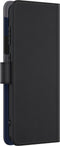 Valenta Telefoonhoesje geschikt voor Echt Leer Hoesje Bookcase | Valenta Snap Portemonnee | Pasjeshouder voor 3 Pasjes | Telefoonhoesje voor Pinpas / OV Kaart / Rijbewijs - Large - Zwart