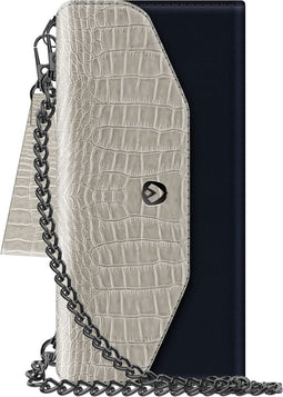 Valenta Telefoonhoesje geschikt voor Hoesje Uitneembare 2in1 Clutch | Valenta Snap | Pasjeshouder voor 4 Pasjes | Telefoonhoesje voor Pinpas / OV Kaart / Rijbewijs - Medium - Zwart