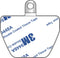 Valenta - Telefoonkoord Universeel - Donkergrijs + Transparante plakhouder - Keycord - Geschikt voor alle backcovers & smartphones